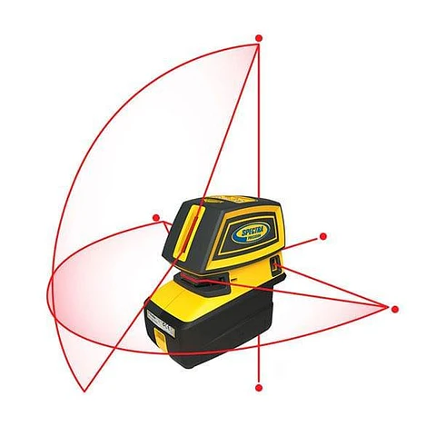 Laser marca Spectra LT52 (Cruz, 5 puntos) Pila AA