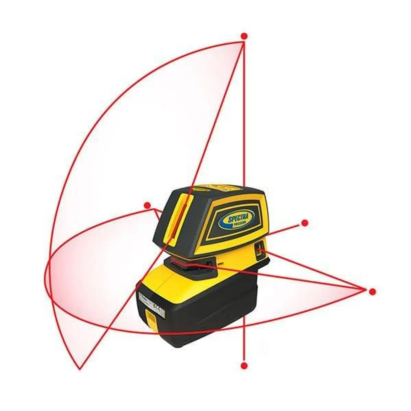 Laser marca Spectra LT52 (Cruz, 5 puntos) Recargab 1