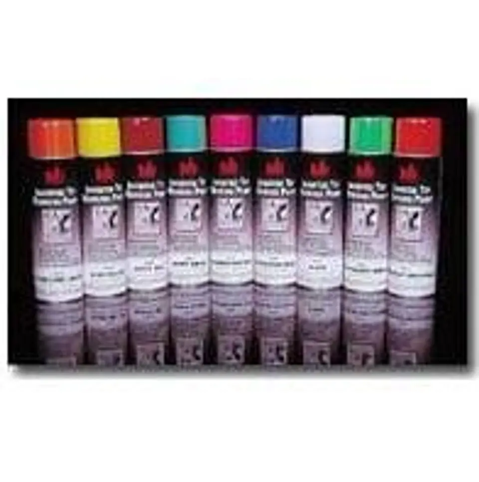 Pintura para marcar color rosa fluorescente 1