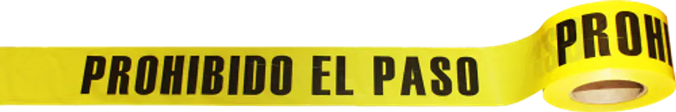 Cinta de prohibido el paso 1