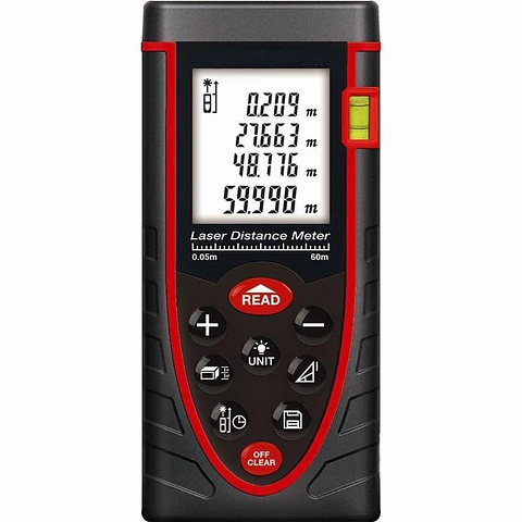 Distanciometro Laser marca GeoSurv para 60 mts