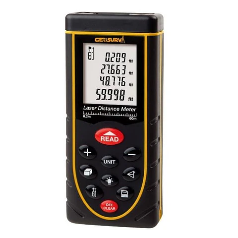 Distanciometro Laser marca GeoSurv para 80 mts