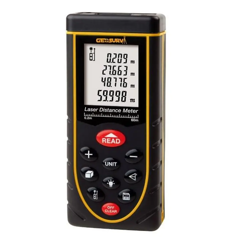 Distanciometro Laser marca GeoSurv para 80 mts 1