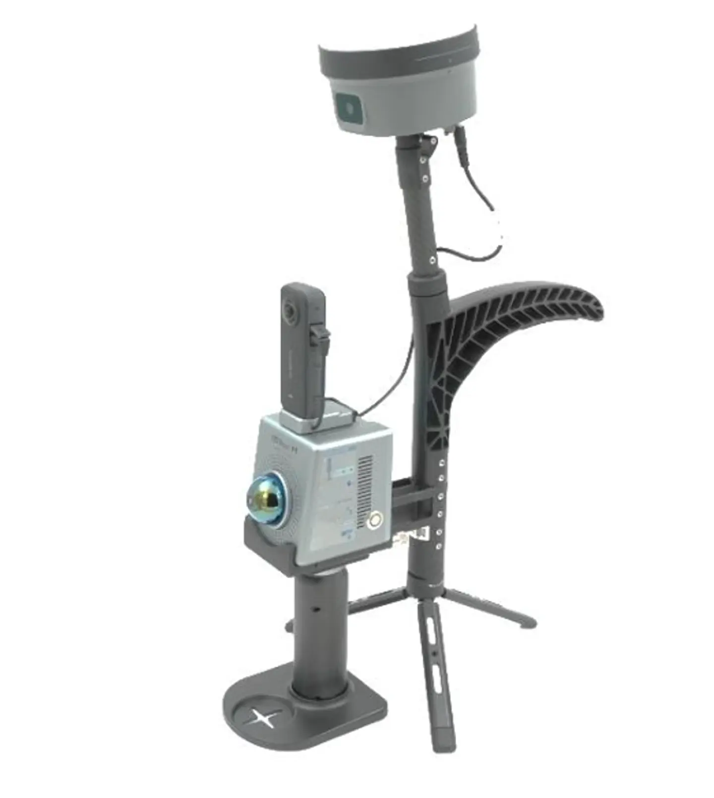 Montura marca FJD para GNSS para LIDAR 1