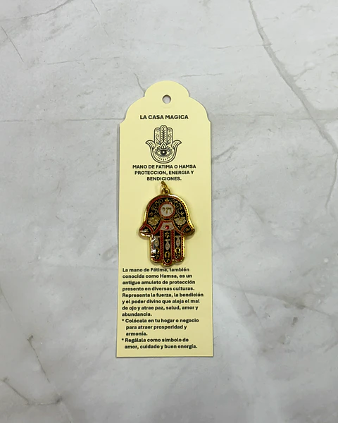 Medalla mano de Fátima