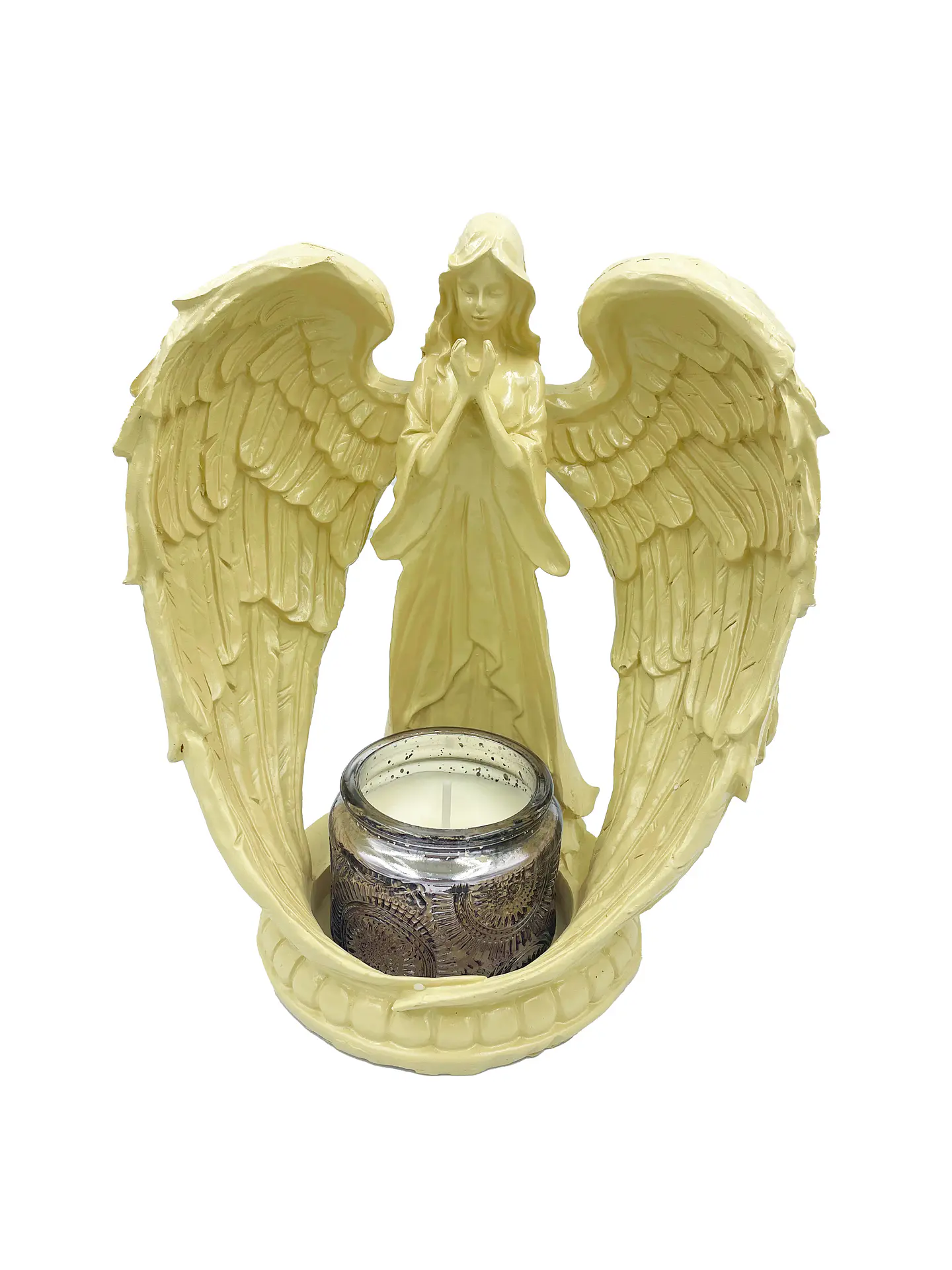 Ángel porta velas 2