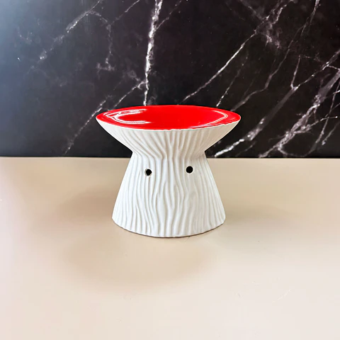 Difusor de Cerámica Rojo