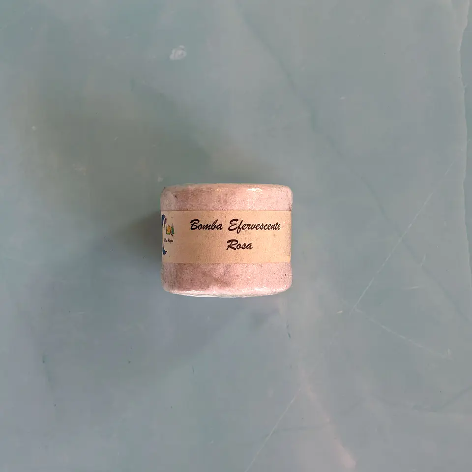 Bomba efervescente de rosa 1