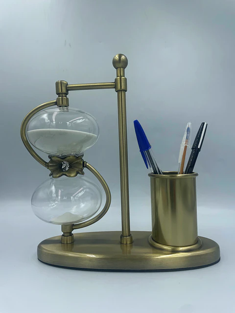 Reloj de arena porta lápices 60min