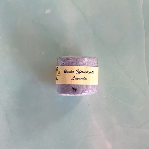 Bomba efervescente de lavanda
