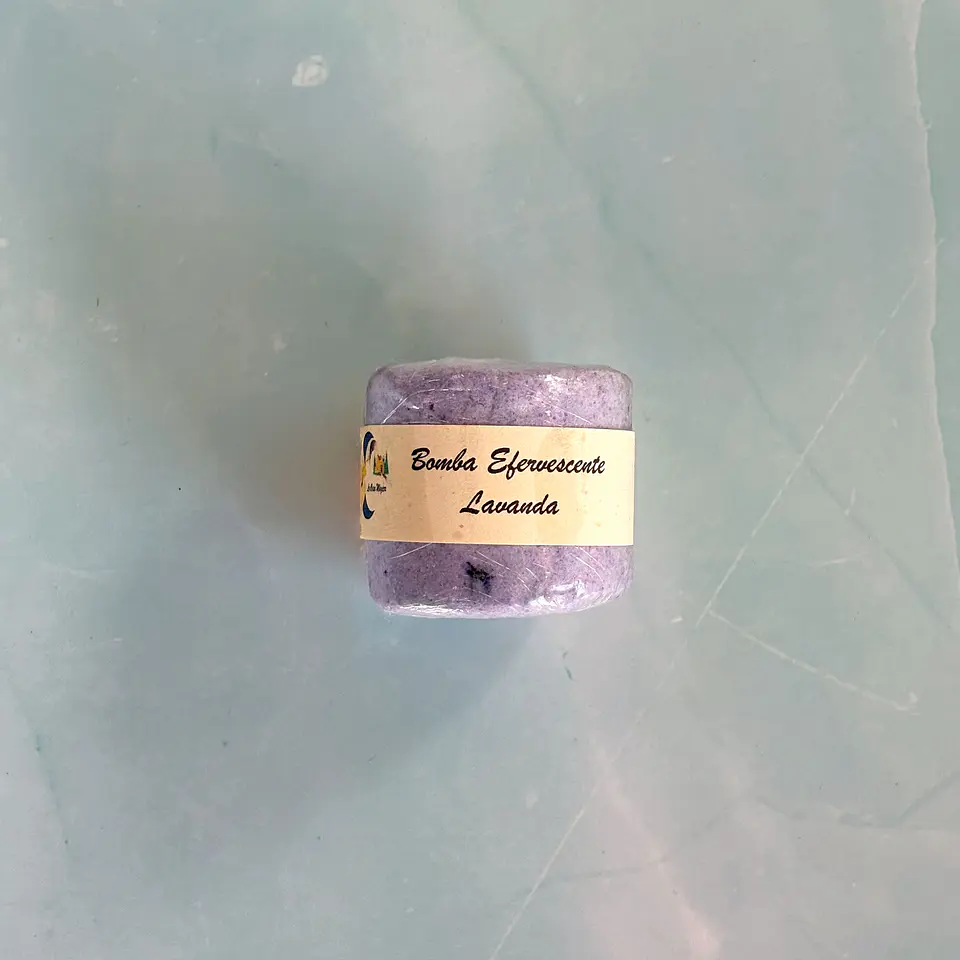 Bomba efervescente de lavanda 1