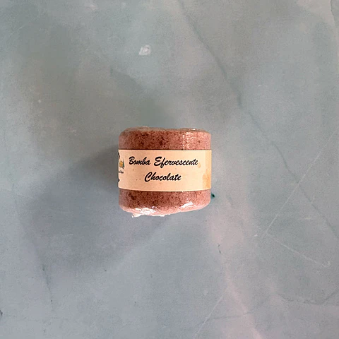Bomba efervescente de chocolate