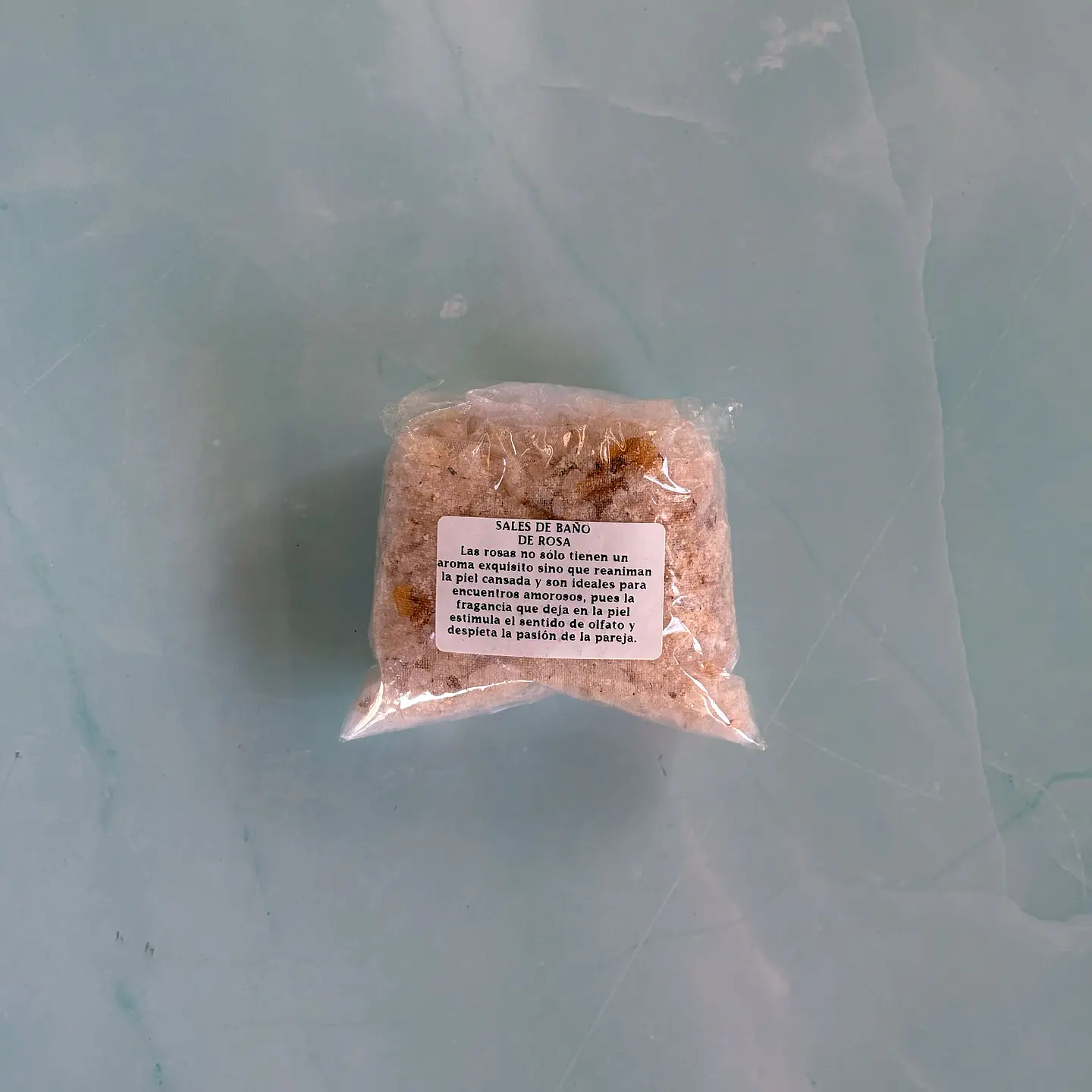 Sal de baño de rosa 1