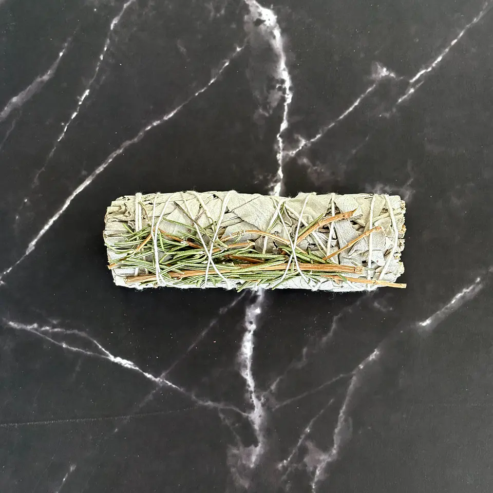 Salvia blanca con romero 1