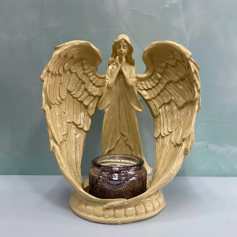 Ángel porta velas 1