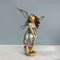 Hada sentada en hongo celeste - Miniatura 1