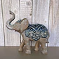 Elefante montura mandala - Miniatura 1
