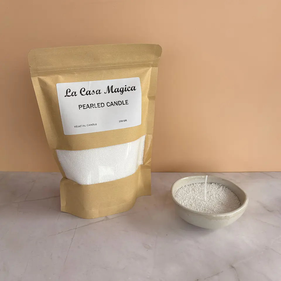 Vela de perlas de soya 4