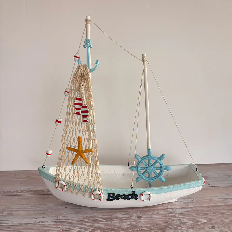 Barco con estrella de mar 1