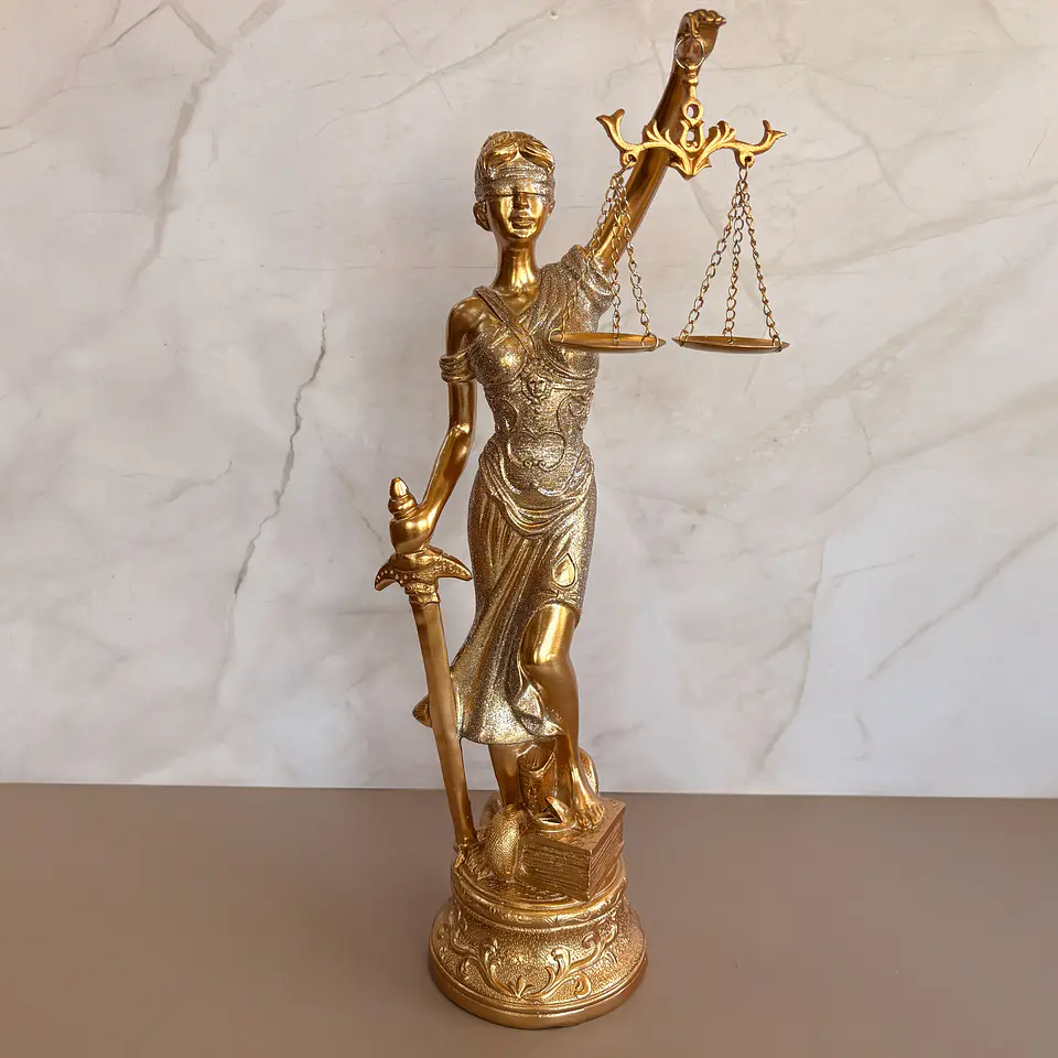 Justicia dorada grande 1