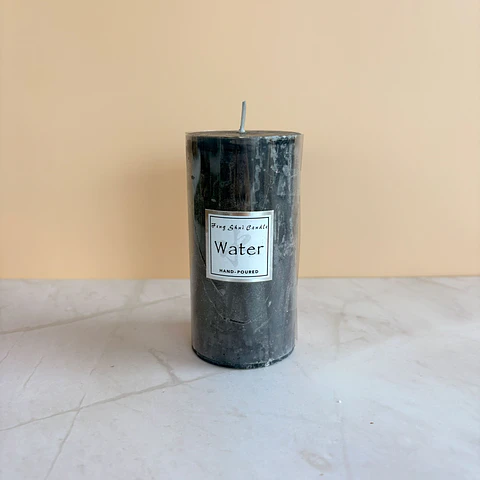 Vela tubo 5 elementos Agua