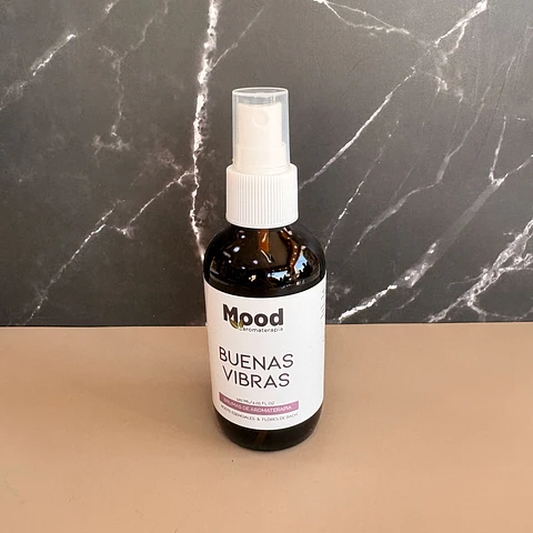 Bruma de aromaterapia buenas vibras