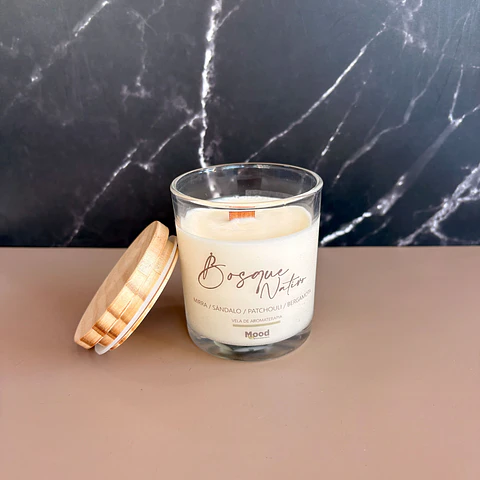 Vela de aromaterapia Bosque nativo