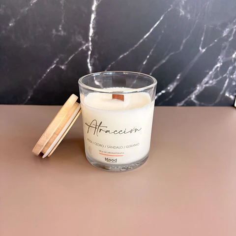 Vela de aromaterapia Atracción