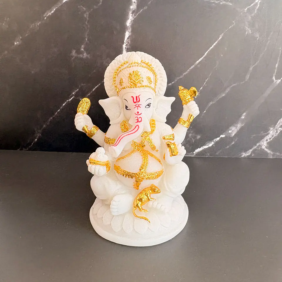 Ganesha blanca 1