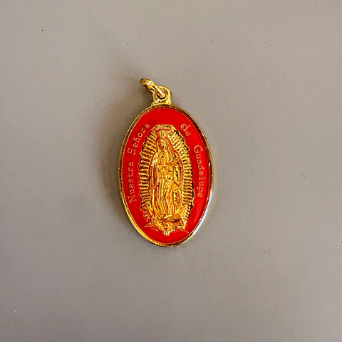 Medalla Virgen de Guadalupe pequeña