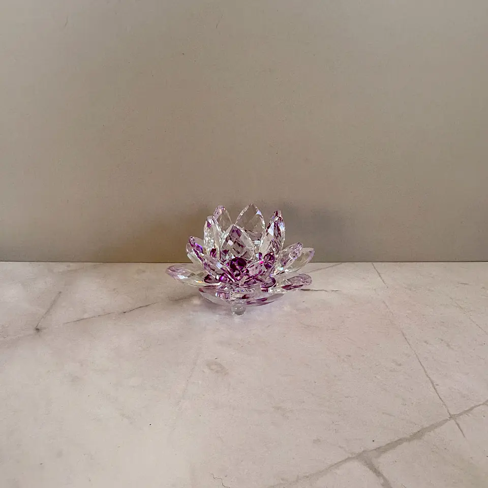 Flor de loto morada pequeña 1