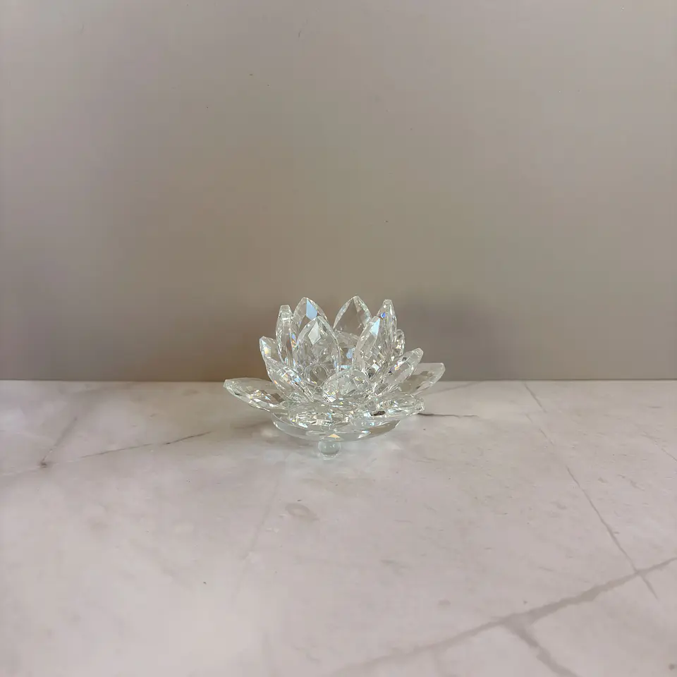 Flor de loto transparente pequeña 1