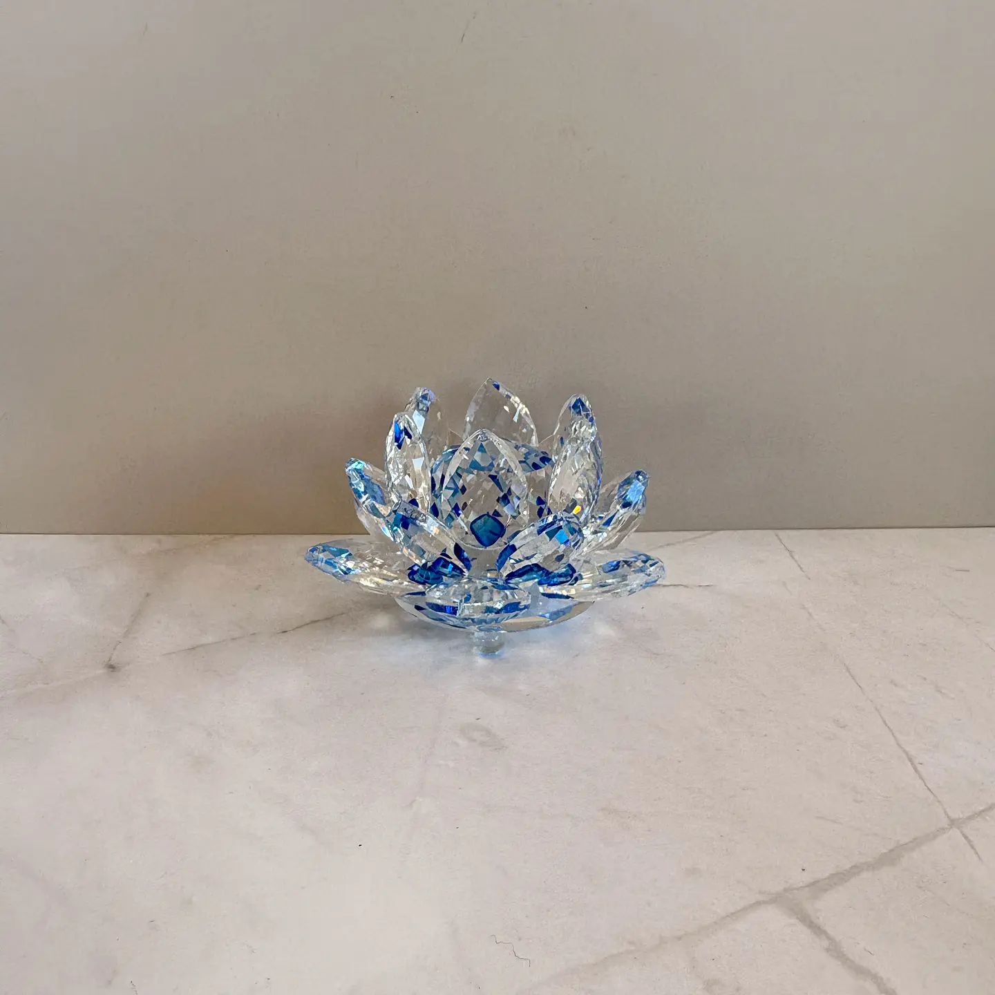 Flor de loto azul grande 1