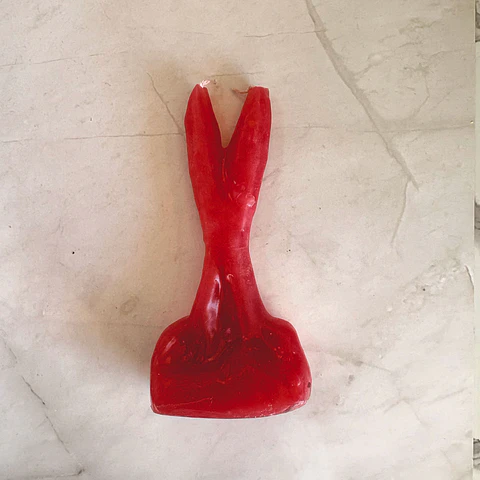 Vela tijera Roja