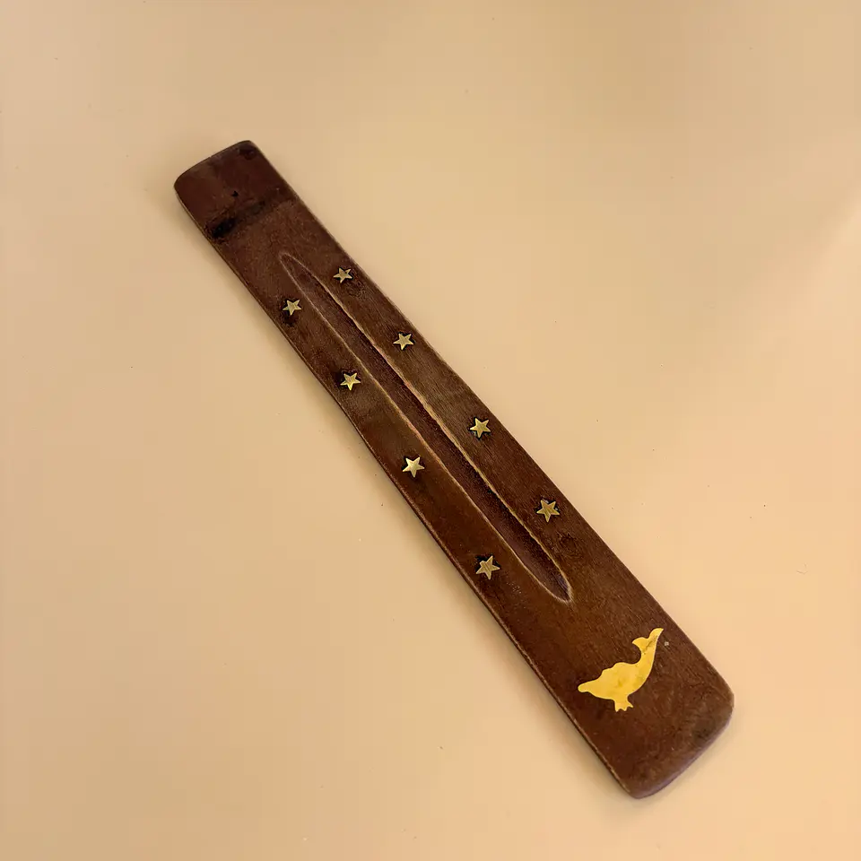Porta incienso madera 1