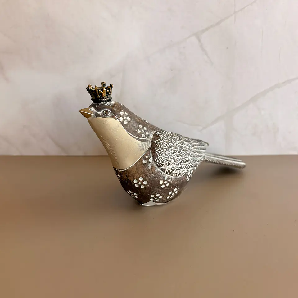 Pájaro con corona 1