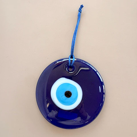 Ojo turco mediano de vidrio