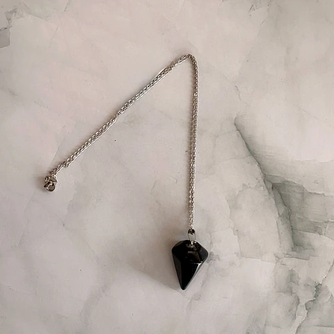 Péndulo de onix pirámide grande