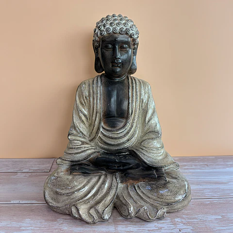 Siddhartha negro con dorado