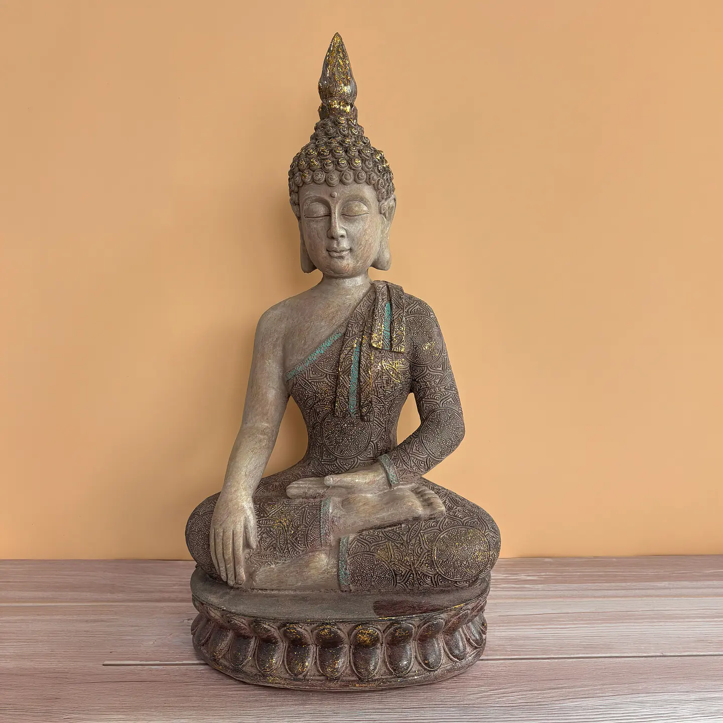 Siddhartha sobre flor de loto 1