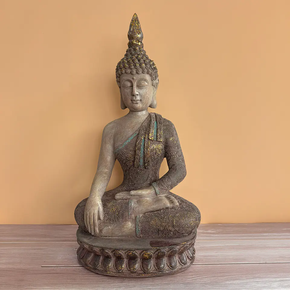 Siddhartha sobre flor de loto 1