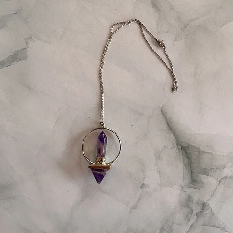 Péndulo para Reiki de amatista