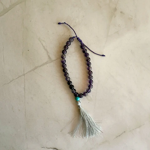 Mala pulsera amatista