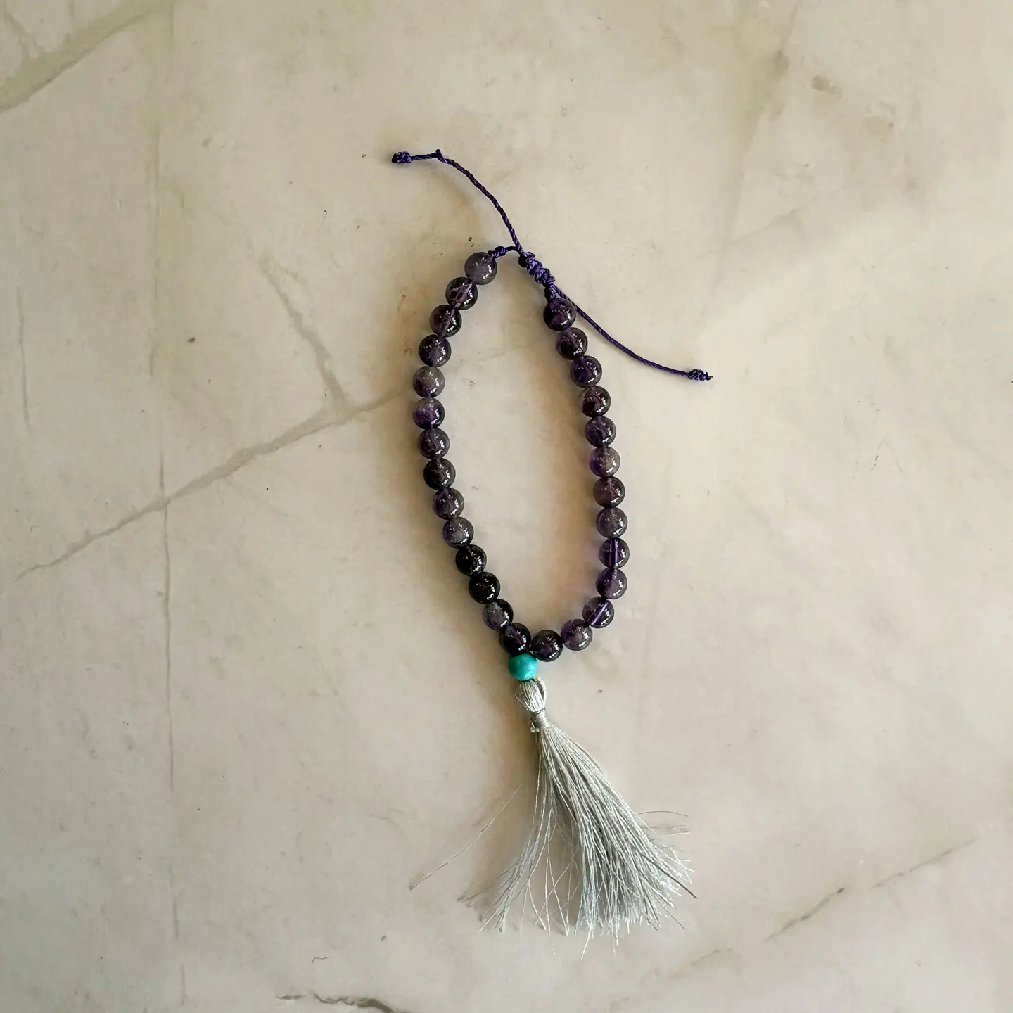 Mala pulsera amatista 1