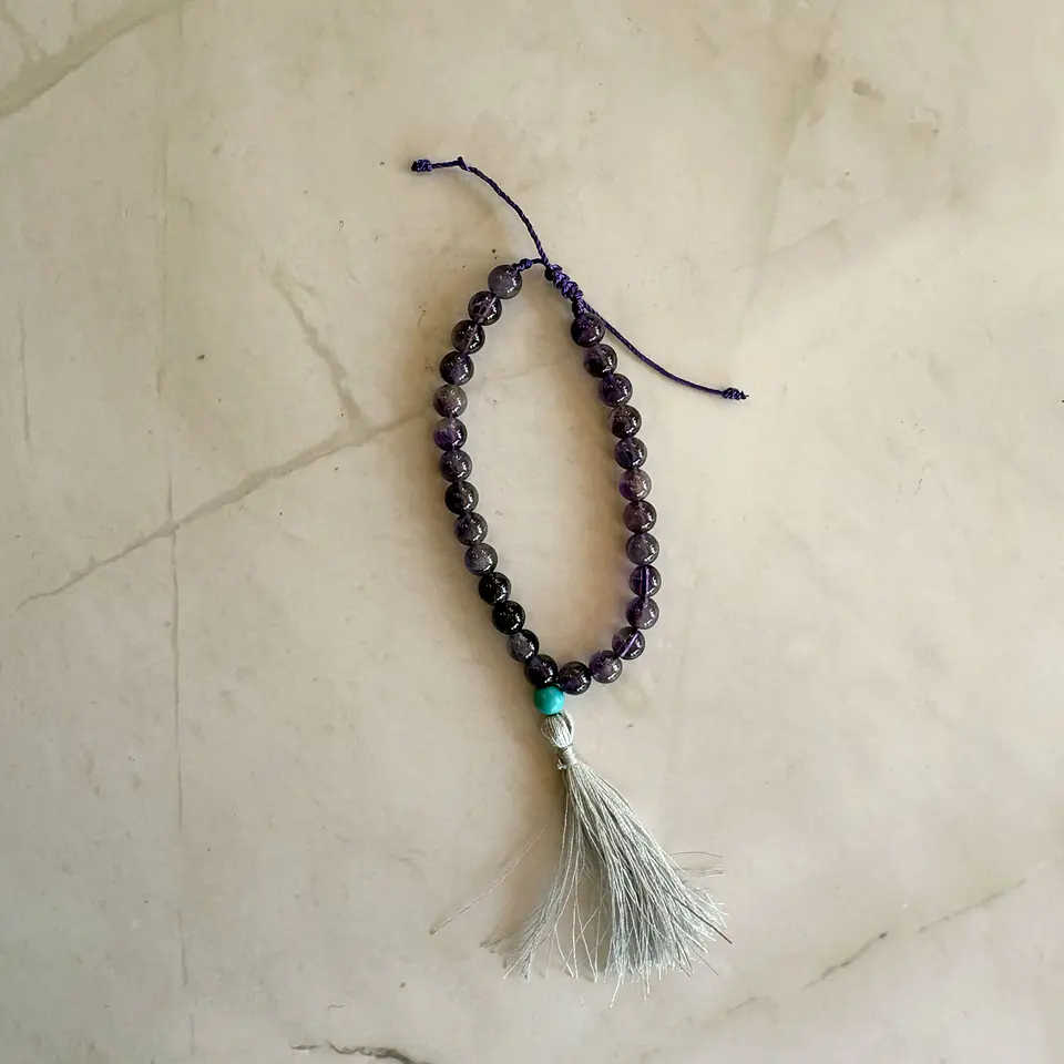 Mala pulsera amatista 1