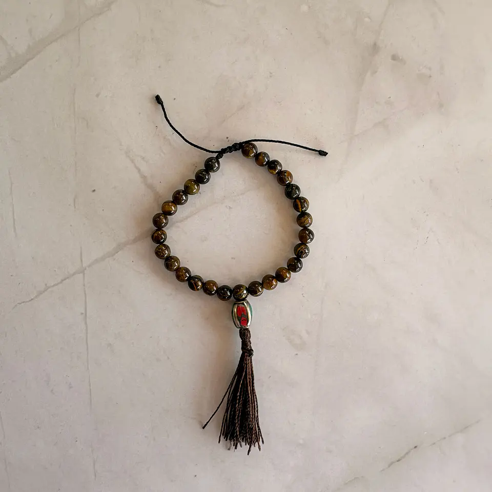 Mala pulsera ojo de tigre 1