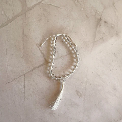 Mala pulsera cristal de cuarzo