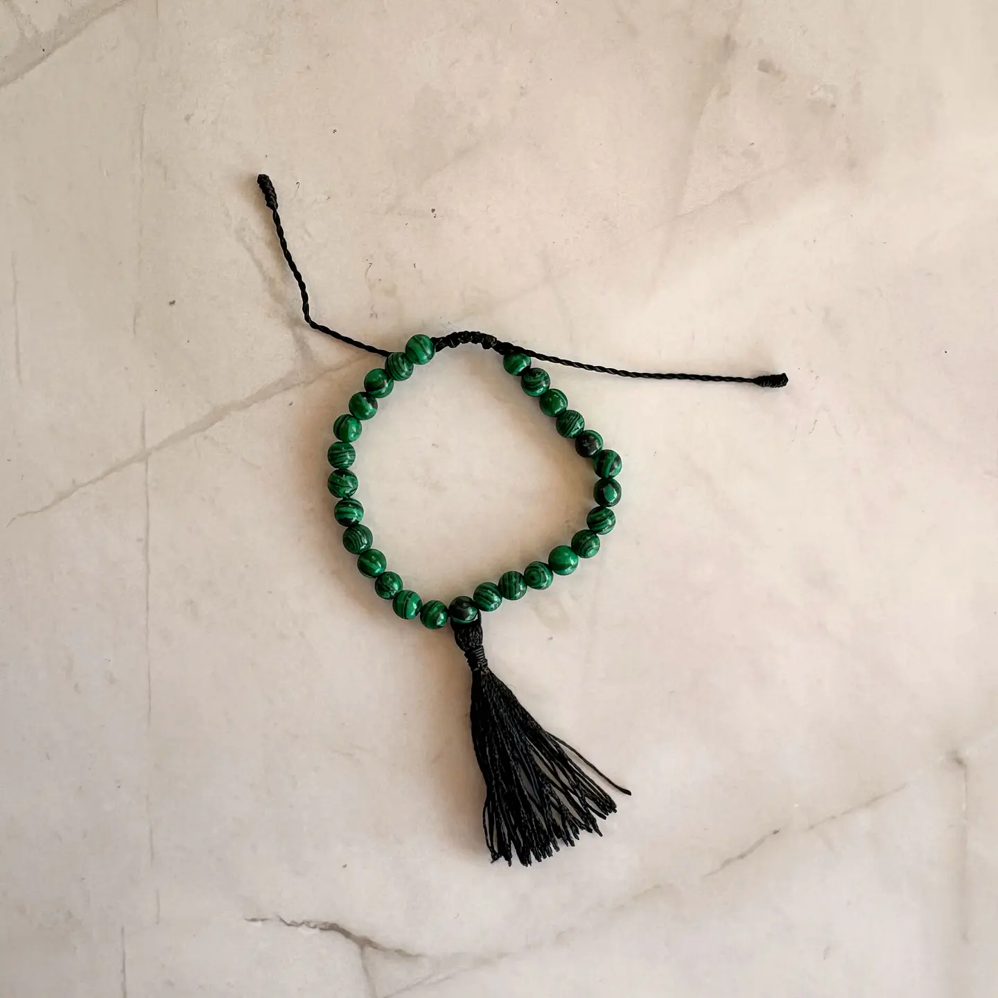 Mala pulsera malaquita 1
