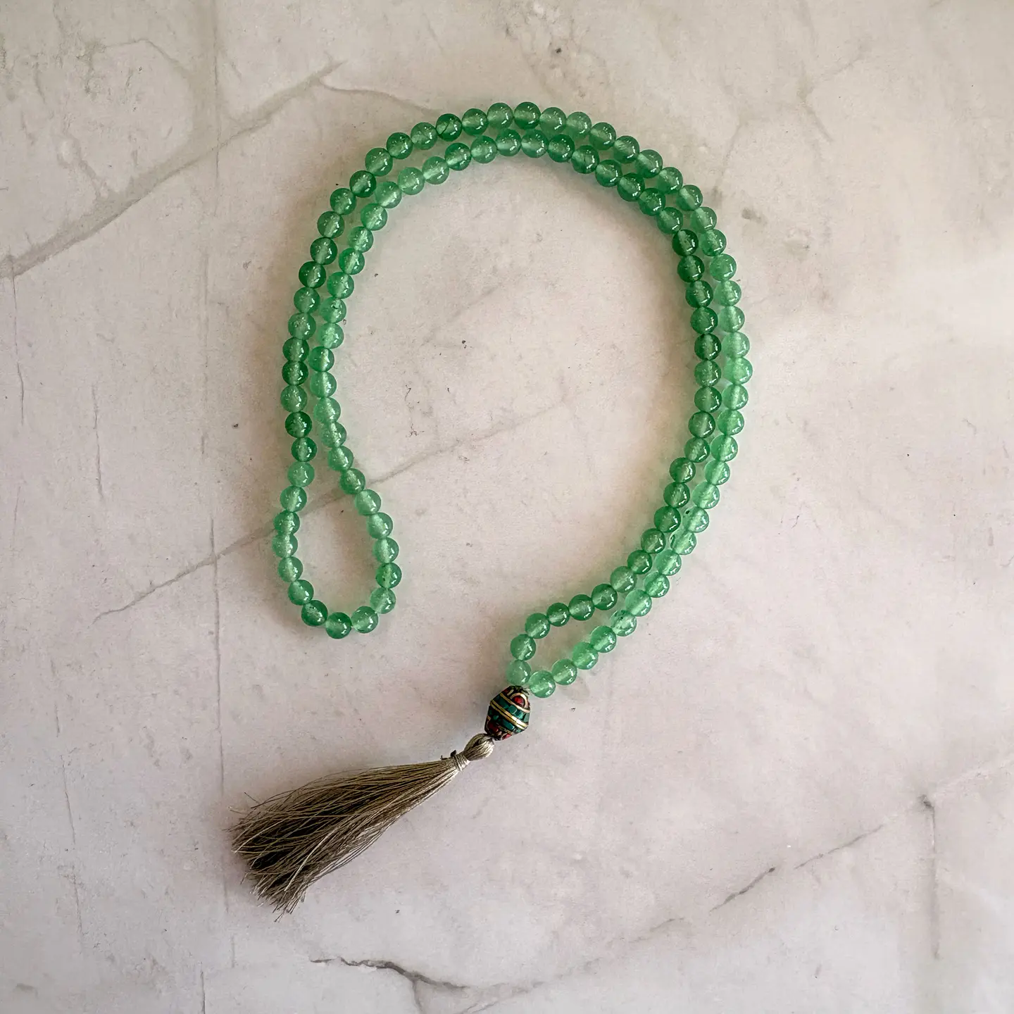 Japa Mala jade 1