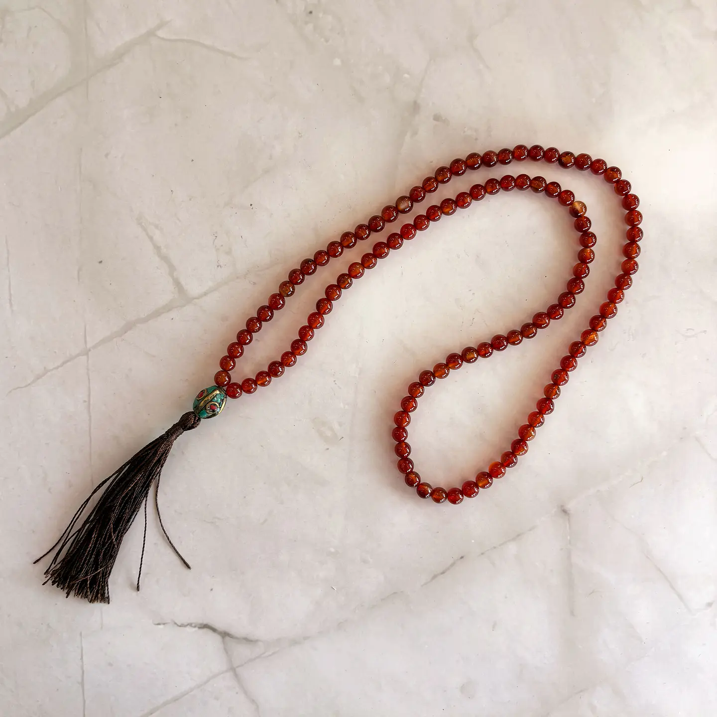 Japa Mala cornalina 1